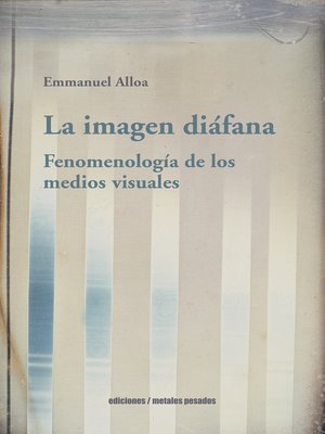 cover image of La imagen diáfana